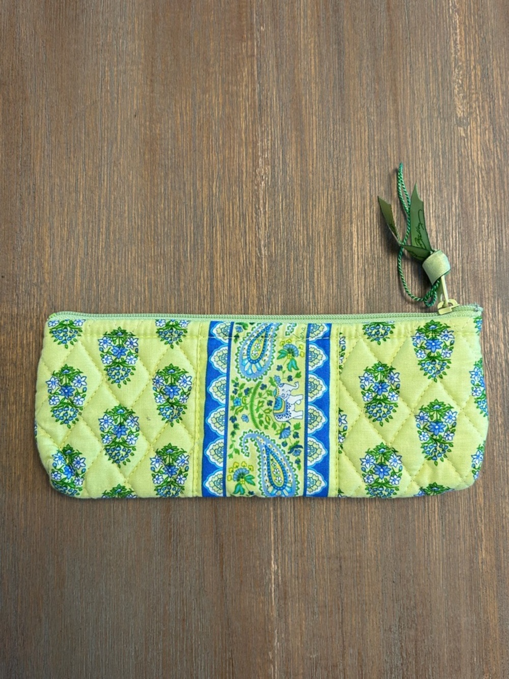 Vera Bradley Citrus Elephant Small Cosmetic Case - Picture 2 of 6